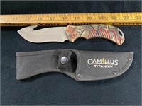 Camillus Fixed Blade Knife with Sheath