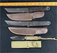 Paracord Survival Knives
