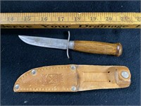 GL and Co. No. 500 Fixed Knife with Sheath
