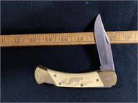 Schrade Scrimshaw Pocketknife