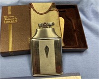 Ronson Cigarette Case and Lighter with Box
