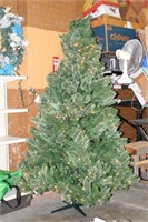 7-FT. PRE-LIT ARTIFICIAL CHRISTMAS TREE W/BAG