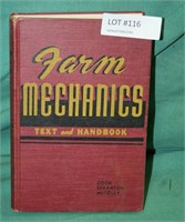1951 COPYRIGHT FARM MECHANICS HARDBACK BOOK