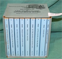 9-BOOK SET LAURA INGALL'S WILDER BOOKS W/BOX