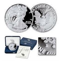 2019-S US Mint  American Eagle Silver Proof Dollar