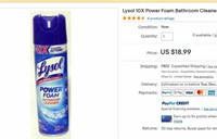 12 Cans Lysol Bathroom Cleaner
