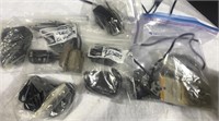 ASSORTED LOT OF CHARGERS: CRAFTSMAN, TI, SONY
