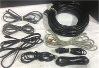 ASSORTED LOT OF CONNECTING CORDS