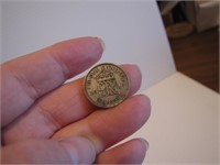 1947 Six Pence Coin