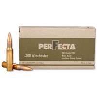 PerFecta .308 Win. Ammunition 20 Rounds FMJ 147 Gr