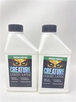 New (2) Creature Liquid Latex - CLEAR - General