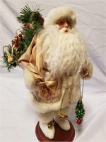 Gold trimmed santa