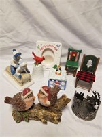 Lot of Christmas decorations