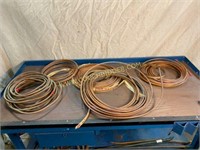 Large lot of copper tubing