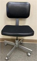 Retro black office chair