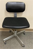 Retro black office chair