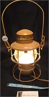 C.&N.W.RY. Kero Adlake Lantern Converted Electric