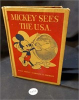 Vintage Mickey Mouse Book
