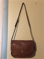 Coach leather handbag, see pictures for details