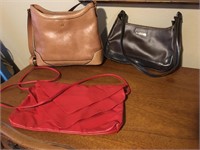 Hand bags including one Liz Claiborne, One