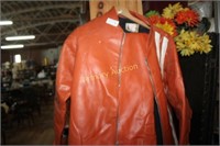 CUSTOM LEATHER MOTORCYCLE JACKET AND PANTS