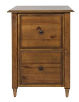 OSP Designs Wooden 2-Drawer Nightstand