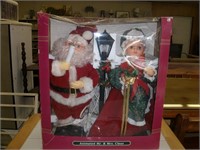 Animated Mr.&Mrs Claus By Trim a Home 20"Tall