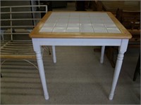 Kitchen Table w/Tile Top 31"wide 291/2 tall