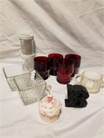 Lot of glassware