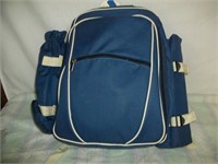 Limade Cooler Picnic BackPack w/Dishes-Silverware
