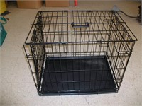 Dog Cage/Kennel: 23.5" Long x 16.5" Wide x 19.5" T