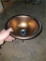 Small ceramic sink bowl