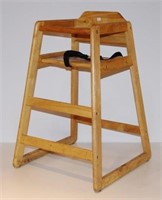 (4) ROYAL SOLID WOOD HIGH CHAIRS