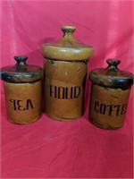 3 Piece Canister Set