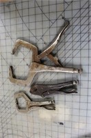 3 Pairs Locking Pliers