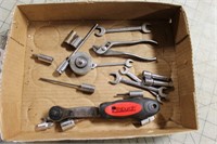 Mostly 1/4" Drive adapters, wrenches etc