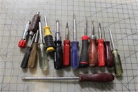matco & other assorted screwdrivers