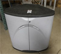 Rubbermaid Corner Cabinet on Casters