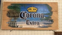 Corona extra wooden sign