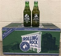 Rolling rock collector bottles 2 styles