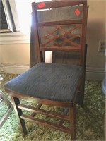 Sewing machine table & chair