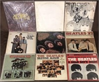 9 Beatles albums
