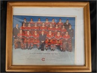 Vintage 1962-63 Montreal Canadiens Team Poster