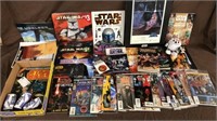 Star Wars books, comics, posters lot