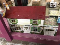 Large tin dollhouse NO Furniture