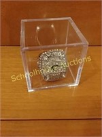 Green Bay Packers commemorative ring size 10 with