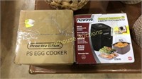 Proctor Silex egg cooker & nuwave Brio 6Q