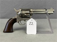 22. Colt Single Action Army, .45LC, Nickel