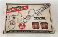 Meridian Point Brain Teasers Metal Puzzles