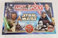 New Sealed  German Monopoly Star Wars Ep 2